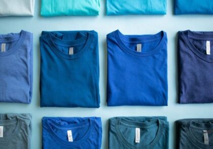 اثرات استفاده از رنگ آبی در لباس