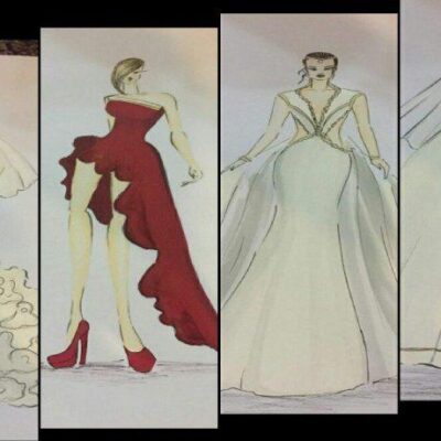 طراحی لباس عروس