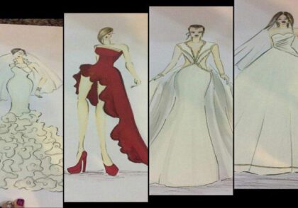 طراحی لباس عروس