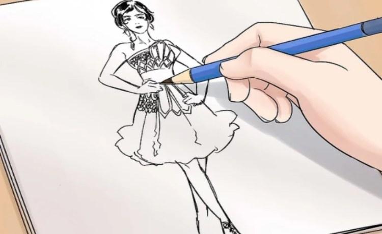 ترسیم پررنگ لباس‌ها