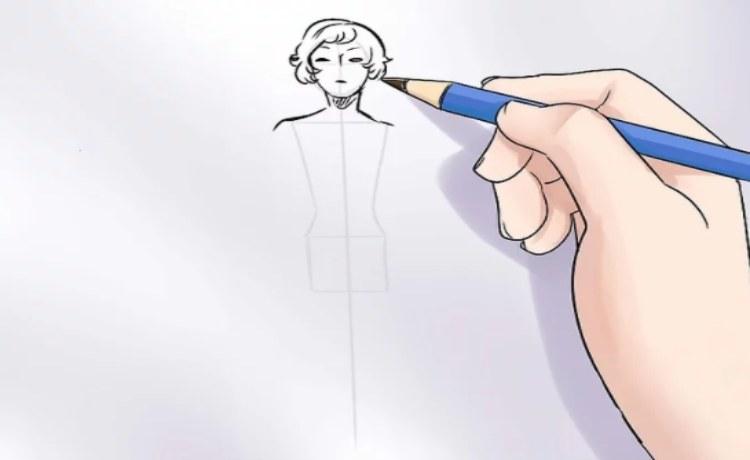 ترسیم گردن و سر