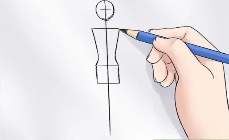 رسم تنه و شانه‌ها