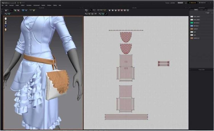 زیرشاخه‌های شغل طراح لباس