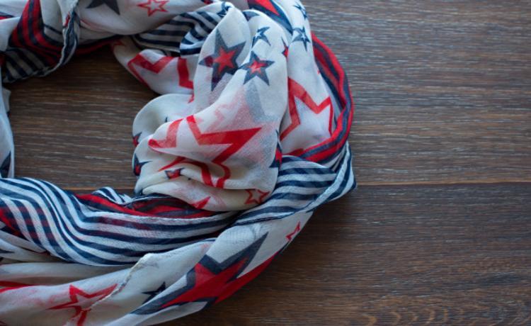 اندازه شال و روسری