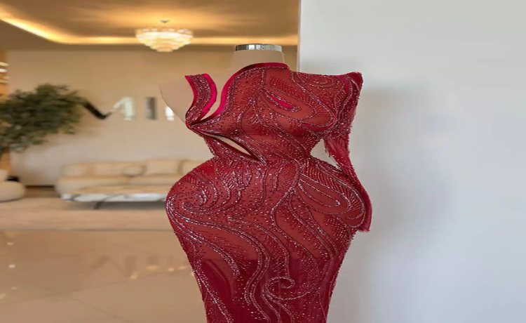 آستین لباس مجلسی ترند امسال