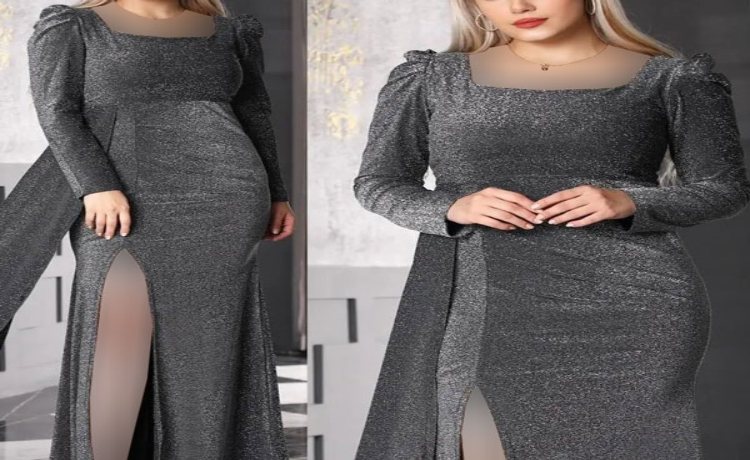 پارچه‌های درخشان و متالیک ترند لباس مجلسی امسال