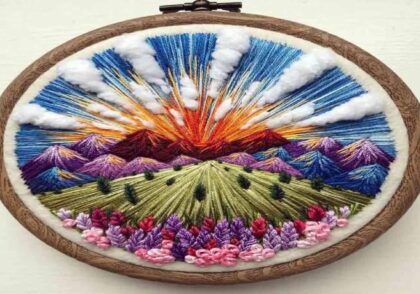 خامه دوزی چیست؟ + معرفی کاربردها و پارچه‌های مناسب خامه دوزی