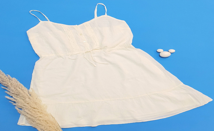مدل پیراهن نخی تابستانی کوتاه