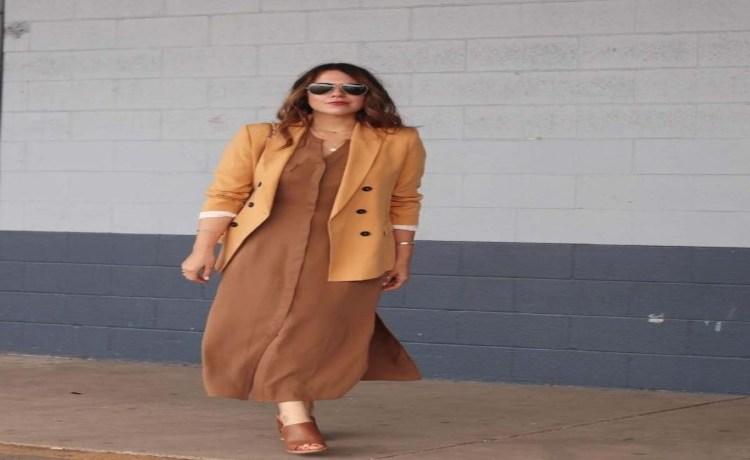 کت بلیزر و پیراهن