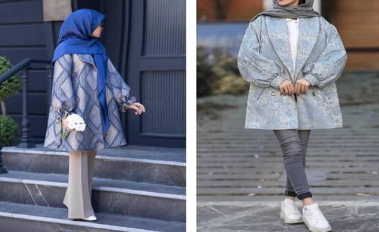 کاربرد ژاکارد برای دوخت مانتو مجلسی