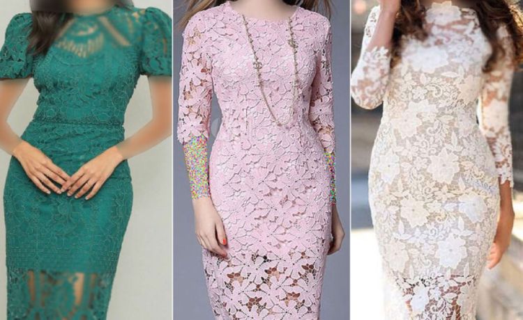 پیراهن گیپور برای مجلس عروسی