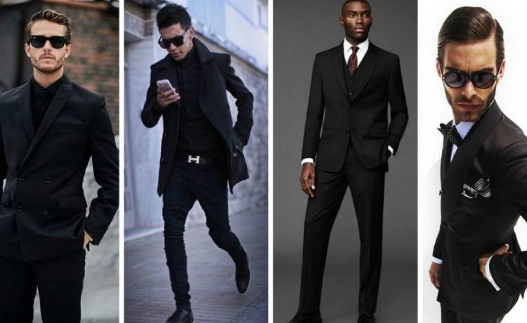 استایل با رنگ مشکی برای آقایان
