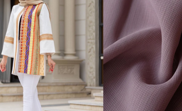 بهترین پارچه برای مانتو کتی؛ پارچه ابریشمی