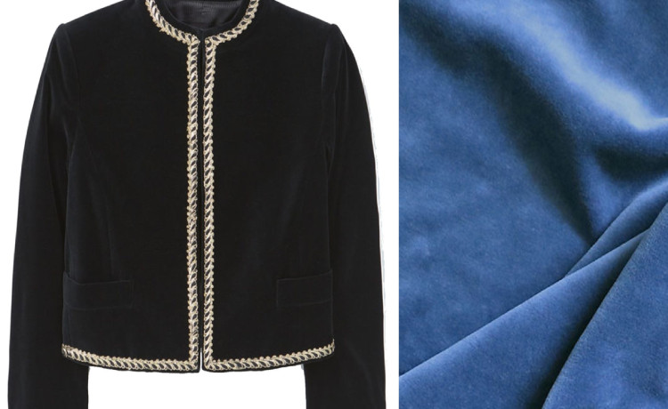 پارچه مناسب برای مانتو کتی؛ پارچه مخمل