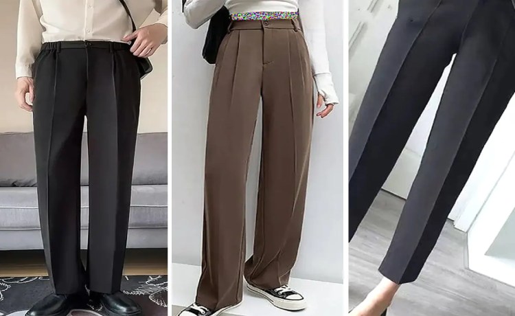 مدل شلوار راسته زنانه