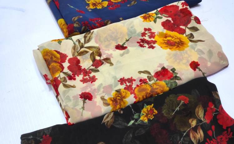 پارچه شیفون کرپ