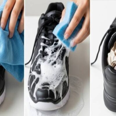 چگونه کفش مشکی اسپرت را تمیز کنیم