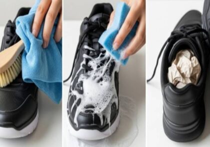 چگونه کفش مشکی اسپرت را تمیز کنیم