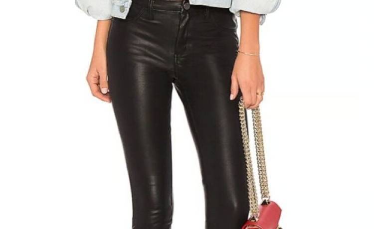 شلوار چرم اسکینی