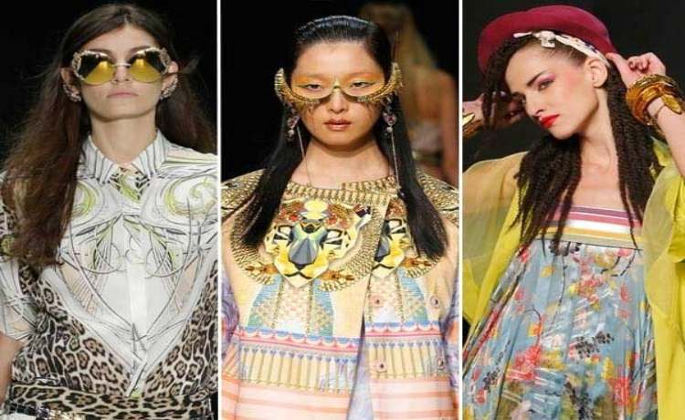 مدل سبک اگزوتیک لباس