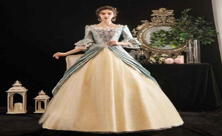 مدل سبک روکوکو لباس