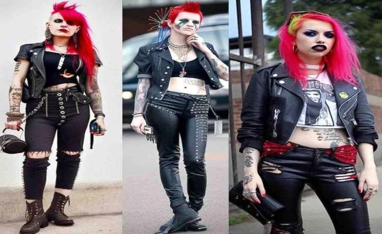 مدل سبک پانک لباس