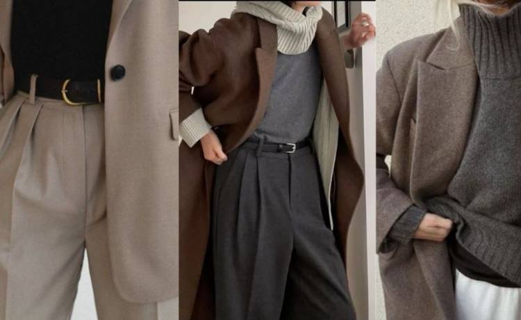 لباس با رنگ‌های خنثی