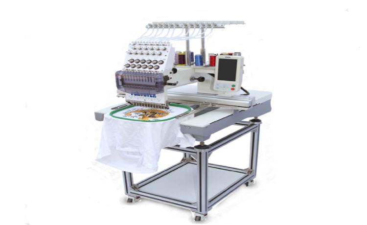 گلدوزی با چرخ صنعتی