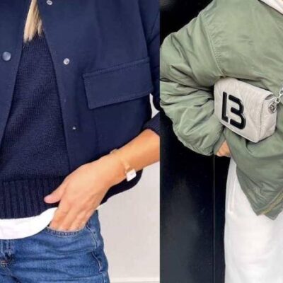 انواع استایل با بامبر جکت مردانه و زنانه