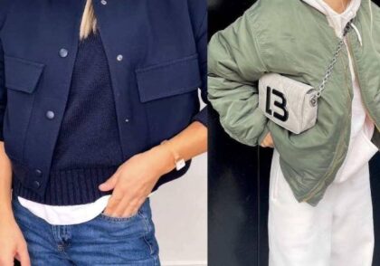 انواع استایل با بامبر جکت مردانه و زنانه