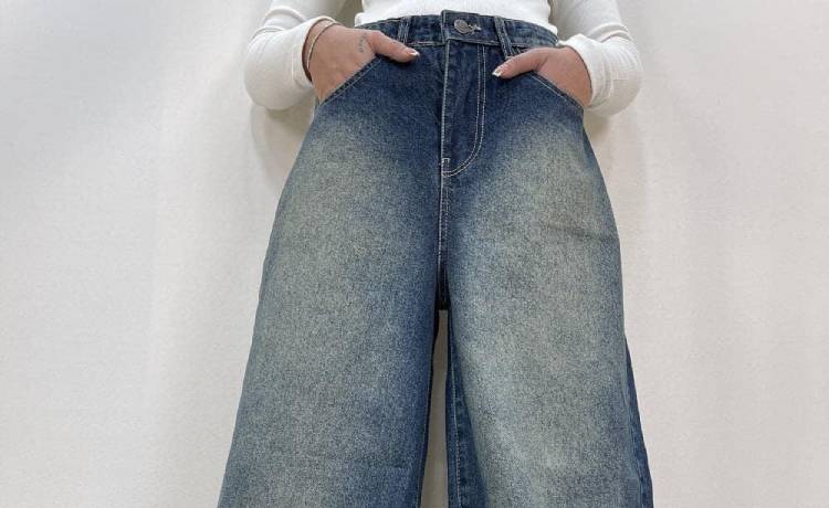 شلوار جین بگ یا واید لگ