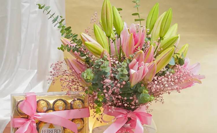 گل طبیعی برای روز مادر