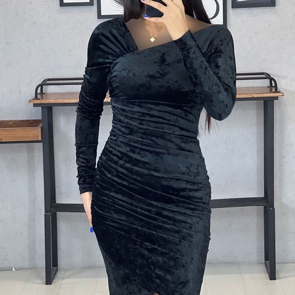 لباس کوتاه با دامن مدادی