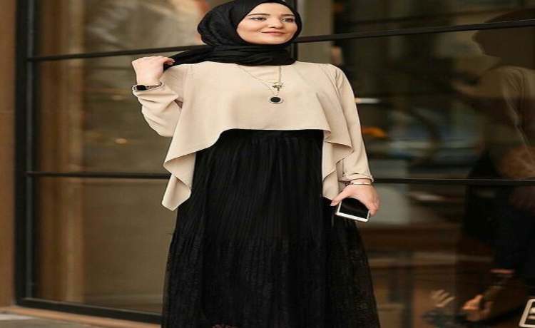 پیراهن بلند و ساده