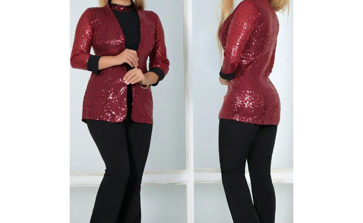 مدل اورآل مجلسی با کت بلند