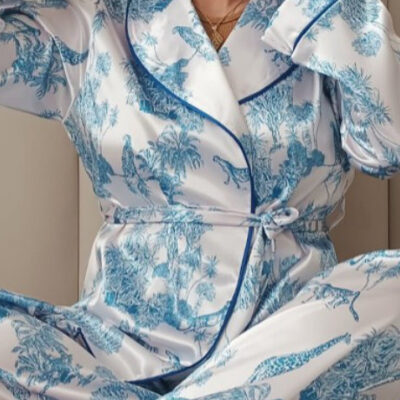 لباس خواب ساتن دخترانه جدید و شیک