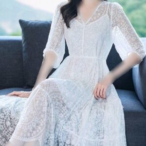 پیراهن A-لاین ساده