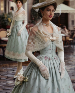 پیراهن فرانسوی مینیمال