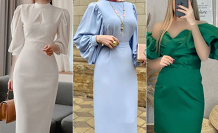 مدل یراهن مجلسی آستین پفی