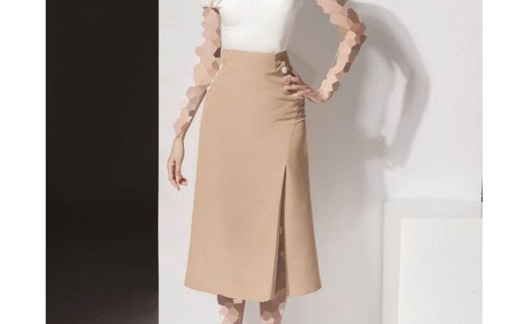 کت و دامن چاک‌دار