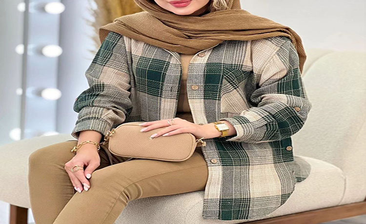 مانتو نخی چهارخانه مدل مانتو تابستانه شیک
