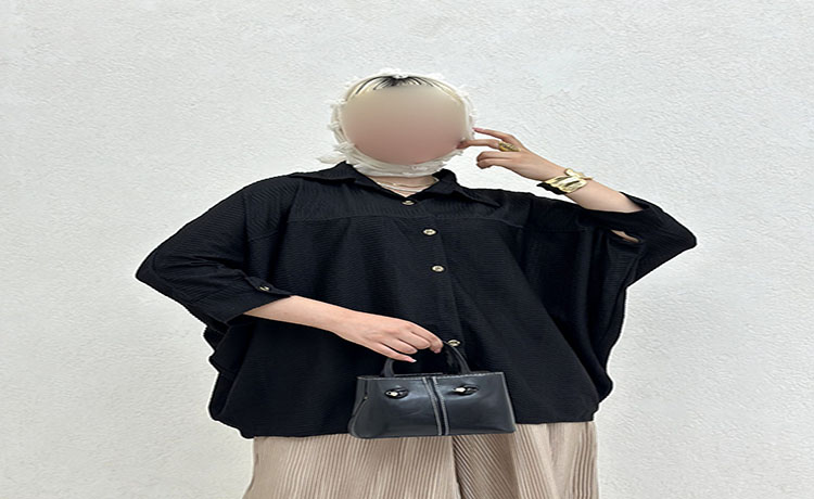 مدل لباس زنانه ماه محرم شومیز کیمونو