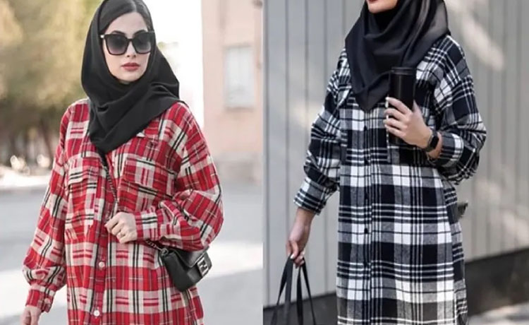 مدل مانتو دانشجویی جدید شکت پاییزی