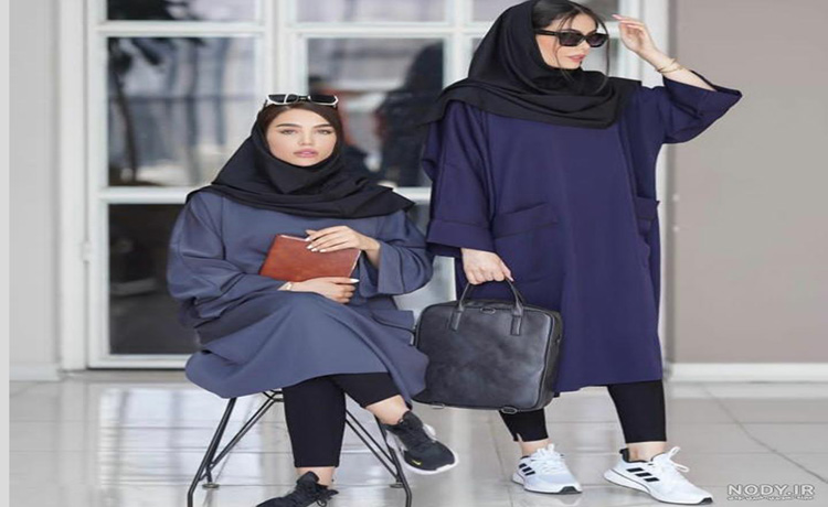 مدل مانتو دانشجویی جلوبسته دخترانه