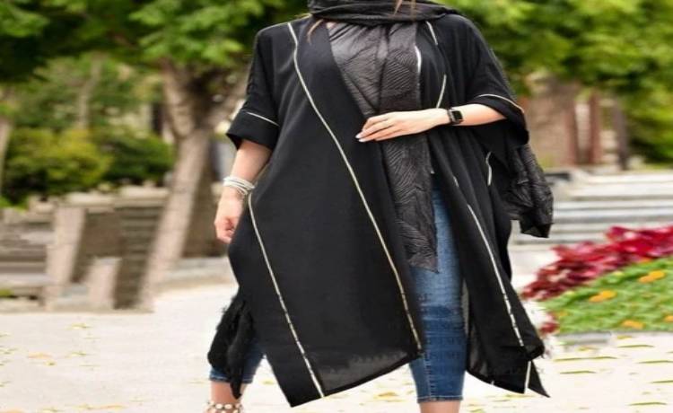 مانتو محرمی چاک دار
