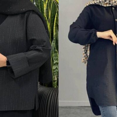مدل مانتو مشکی جدید ساده اسپرت و مجلسی خاص