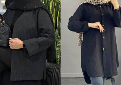 مدل مانتو مشکی جدید ساده اسپرت و مجلسی خاص