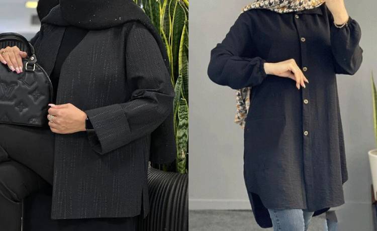 مدل مانتو مشکی جدید ساده اسپرت و مجلسی خاص