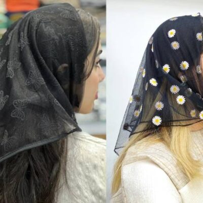 مینی اسکارف چیست؟ انواع مینی اسکارف و نحوه ست کردن آن