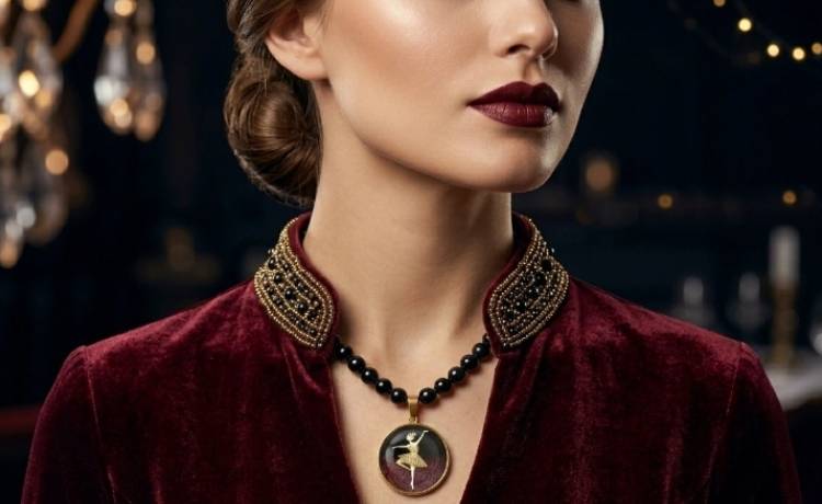 راهنمای ست کردن انواع گردنبند بر اساس طول و فرم یقه لباس (Decolletage)